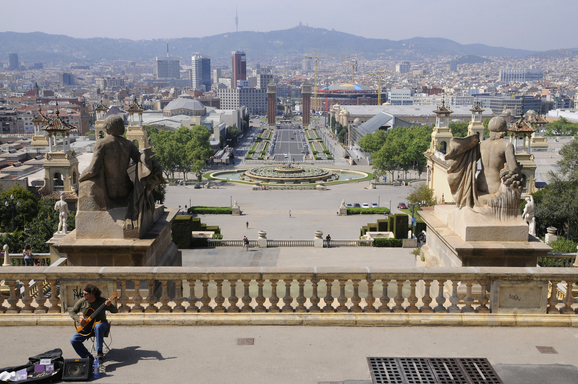 Avinguda De La Reina Maria Cristina 2 Barcelona 1 Geography Im Austria Forum