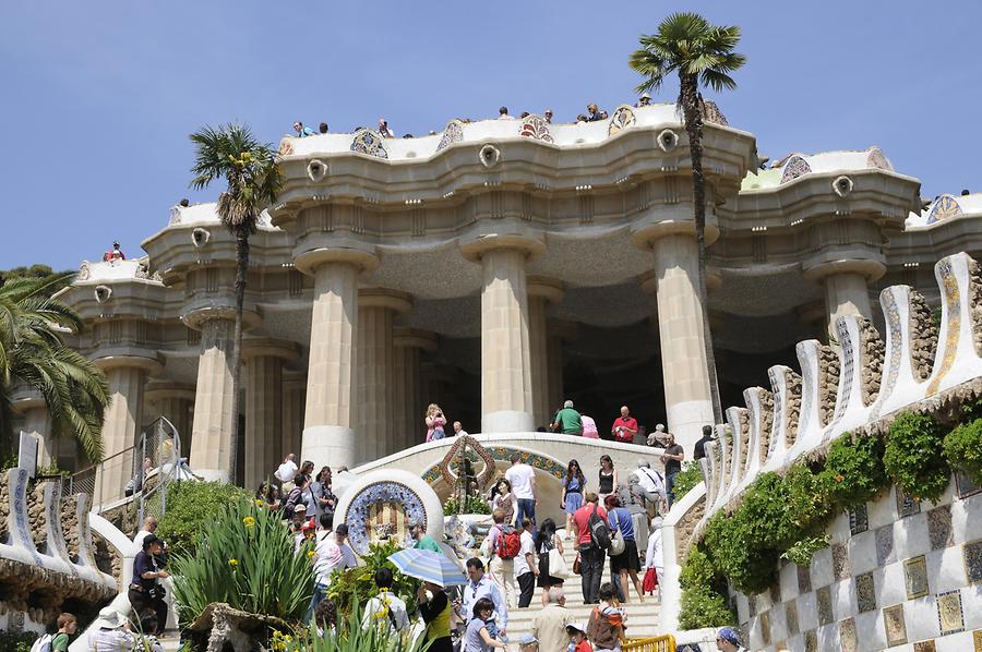 Parc Güell - Hypostyle Hall