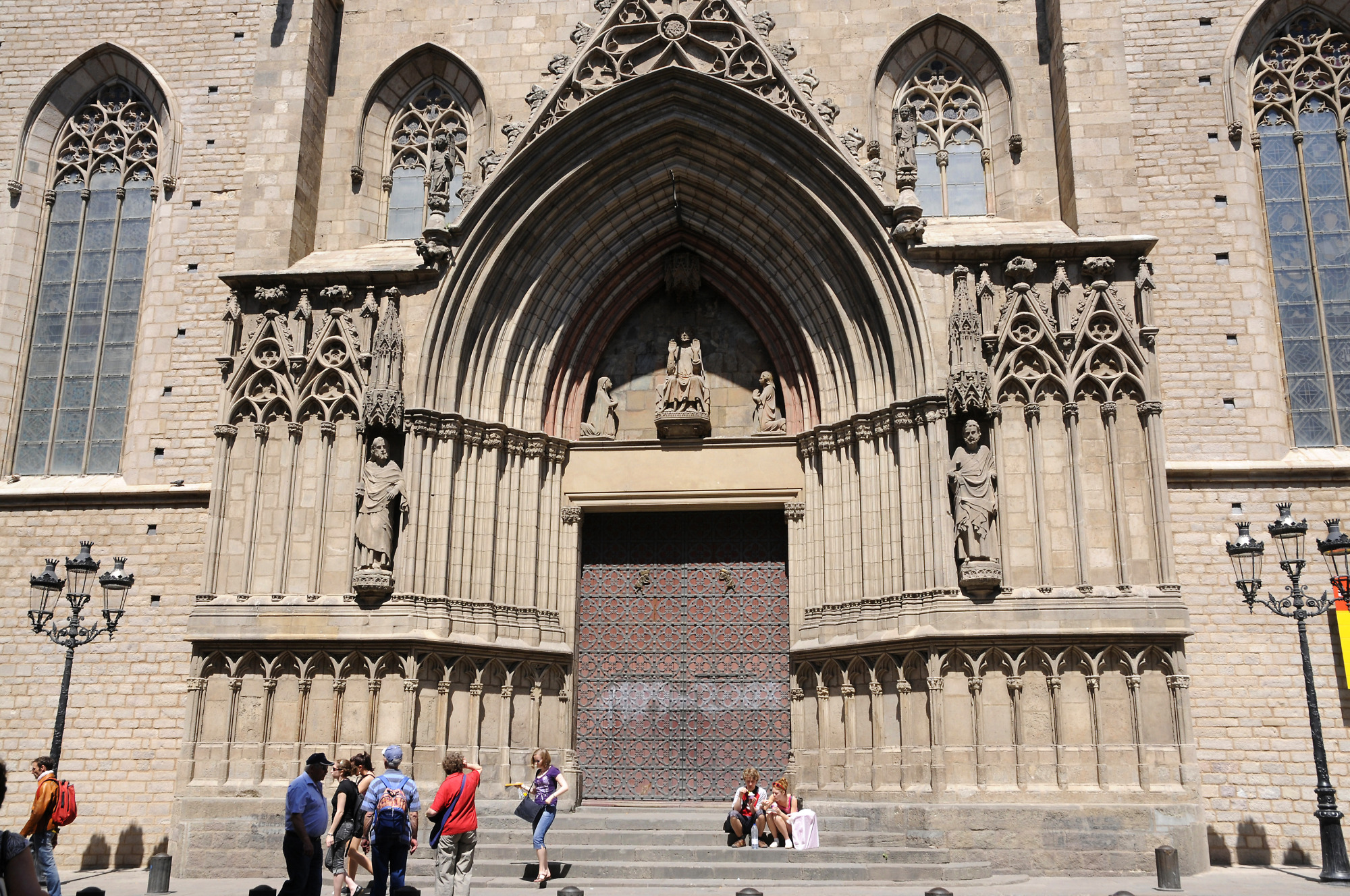 Santa Maria del Pi (1) | Barcelona (1) | Pictures | Geography im ...
