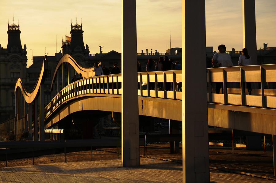 Rambla de Mar - Sunset