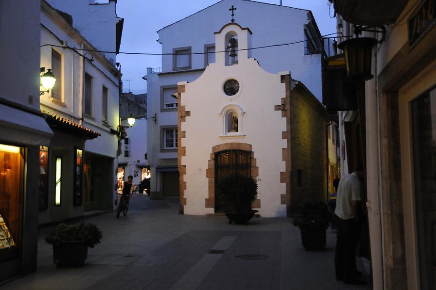 Tossa de Mar at Night