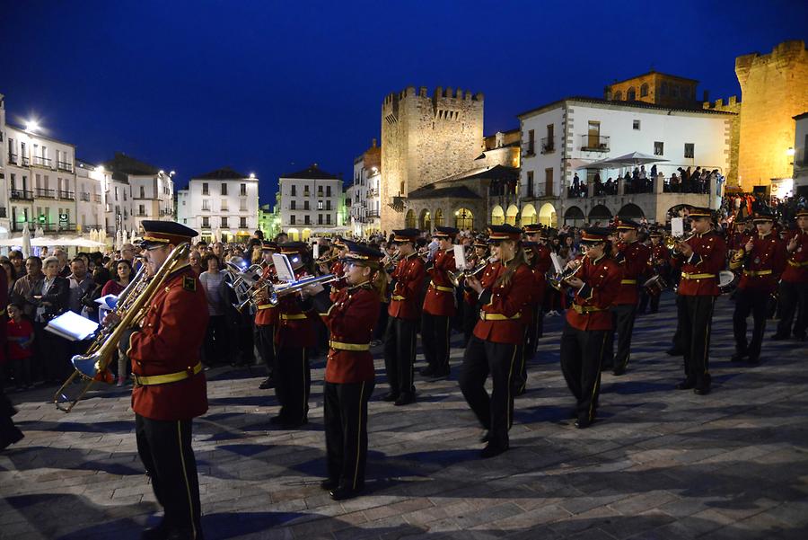 Church Parade at Night