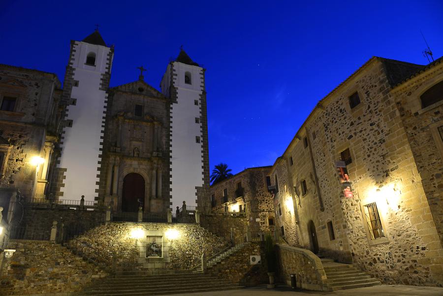 Iglesia San Francisco at Night