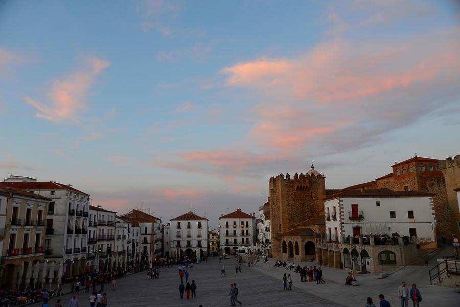 Plaza Mayor at Night