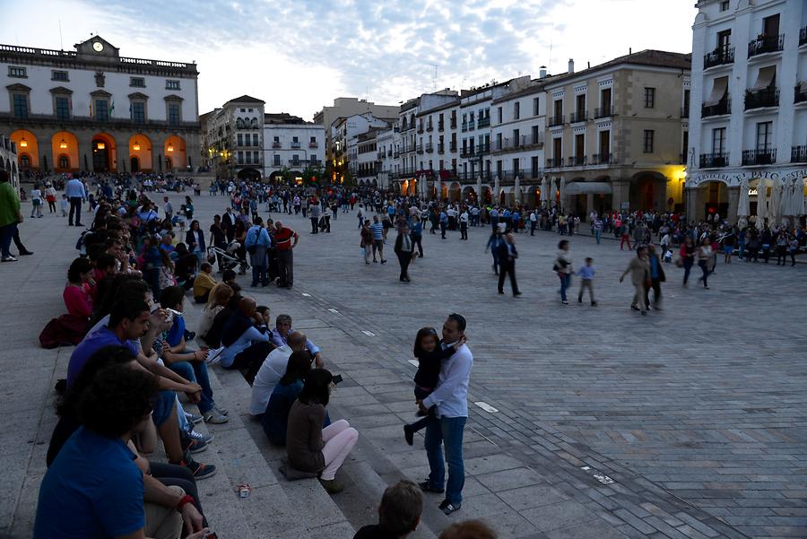 Plaza Mayor at Night