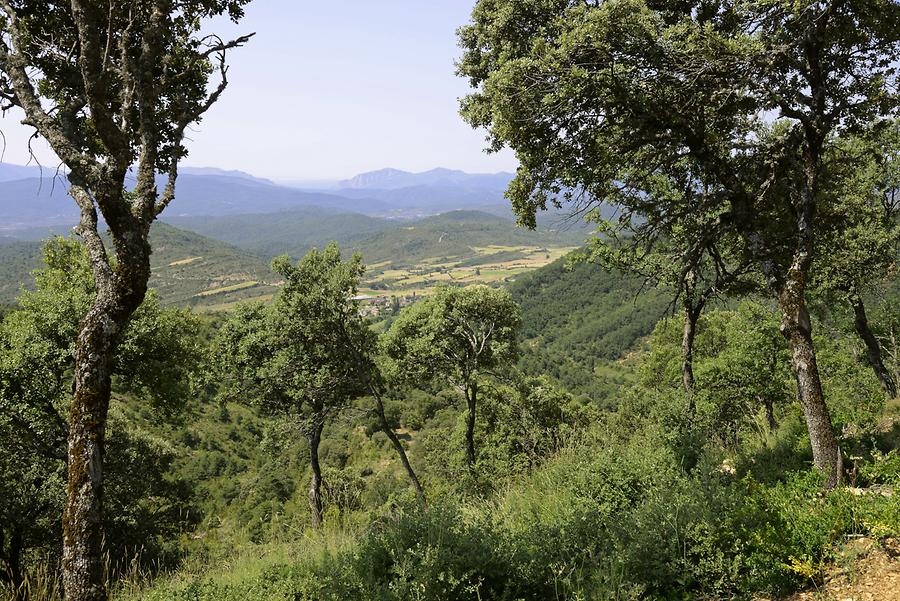 Landscape near San Juan de la Pena