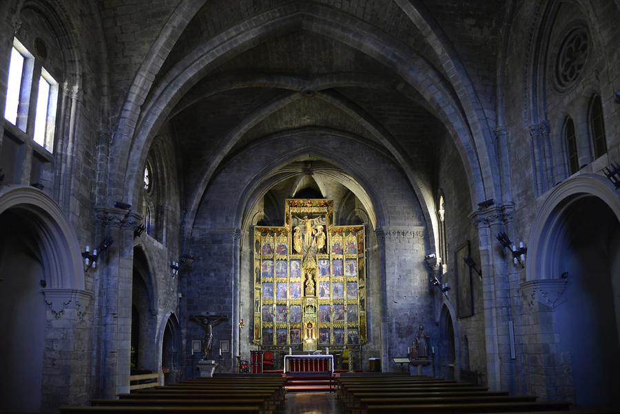 Santa Maria la Real Olite Inside