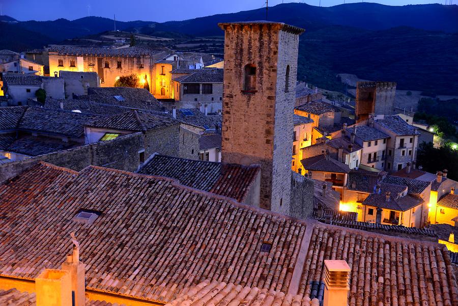 Sos del Rey Catolico at Night