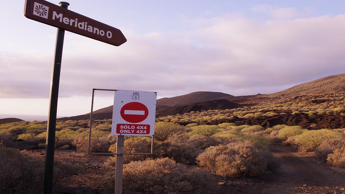 Looking for the Prime Meridian. Located at the western point of the island in the Region of El Pinar. El Pinar, El Hierro, Canary Islands, Spain, ©Natalia Zmajkovicova