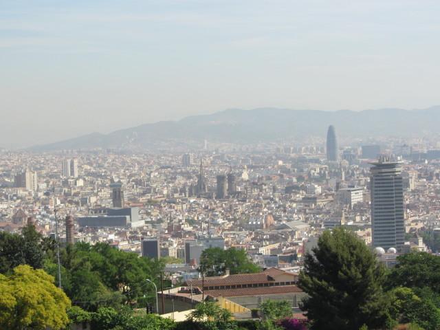 A view of Barcelona