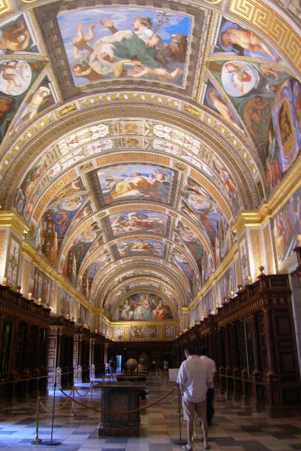 The library at El Escorial