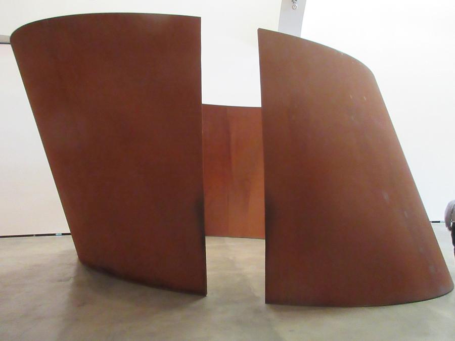 Bilbao - Guggenheim Museum - Ricardo Serra 'Single Ellipse'