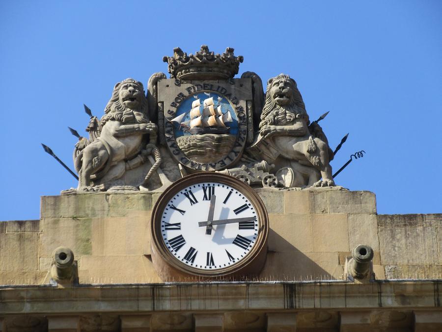 San Sebastian - Plaza de la Constitucion - former City Hall - Bell