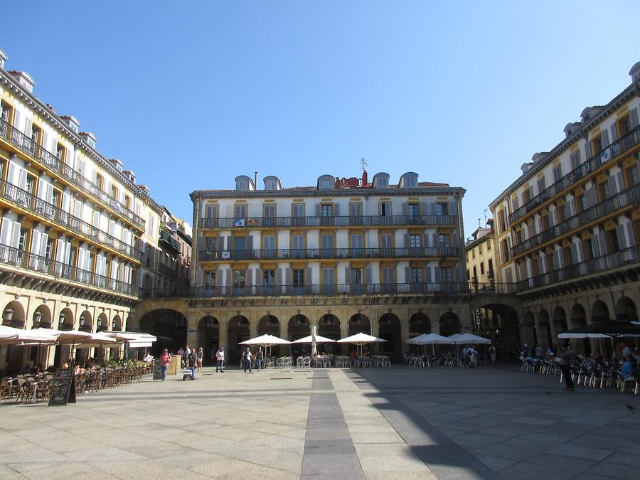 San Sebastian - Plaza de la Constitucion with former City Hall