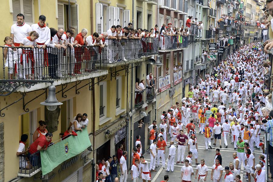 Bull Runner Pamplona