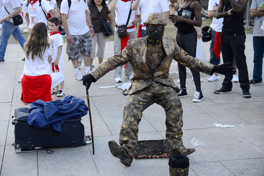 Street Artist Plaza de Castillo