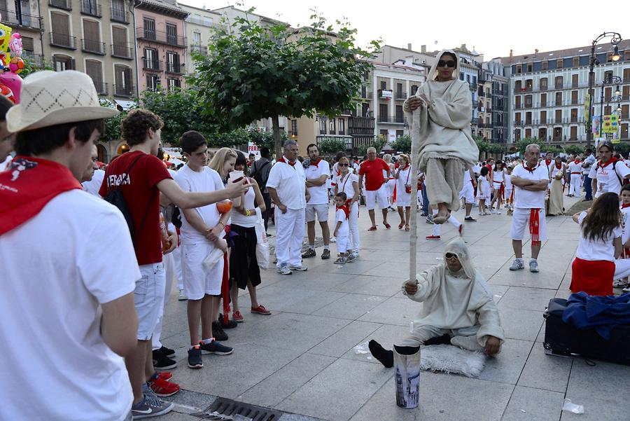 Street Artist Plaza de Castillo