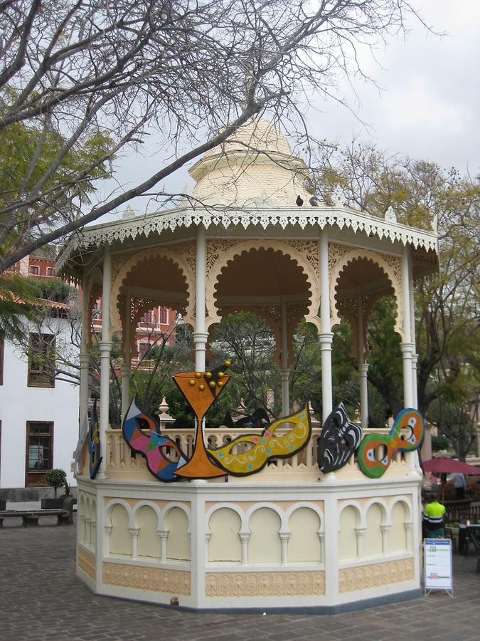 La Orotava - Plaza de la Constitucion - Kiosk