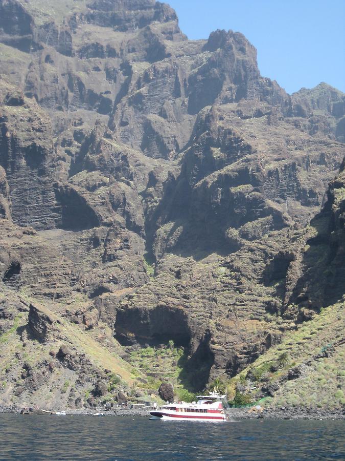 Los Gigantes - Barranco de Masca - Schluchtende