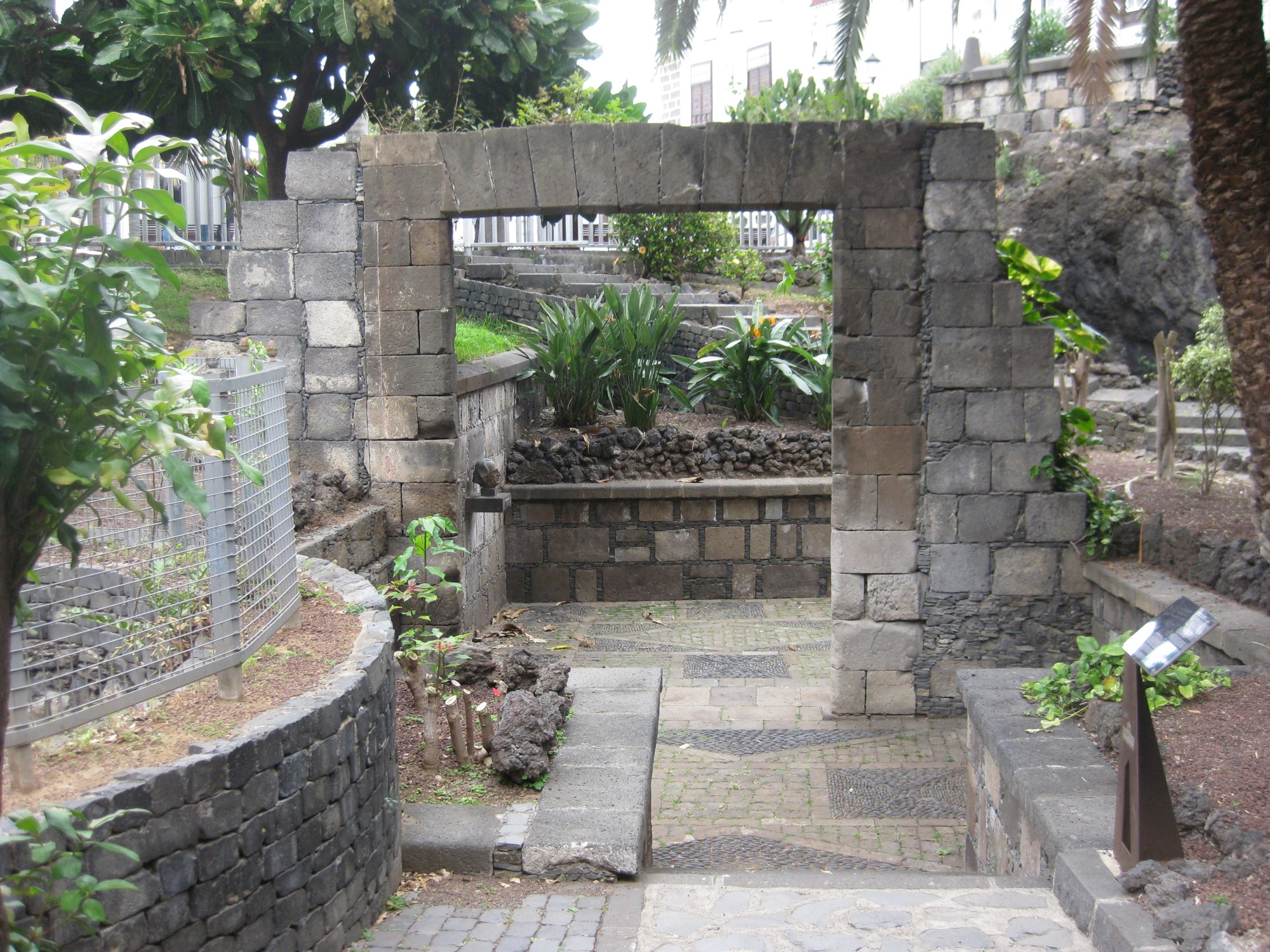 Garachico Parque de la Puerta de Tierra (1) Tenerife (2016) Geography im AustriaForum