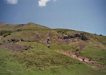 Going up Rothorn