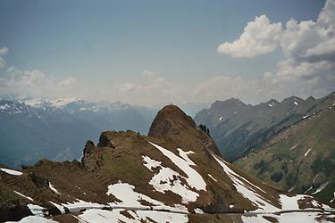 Going up Rothorn