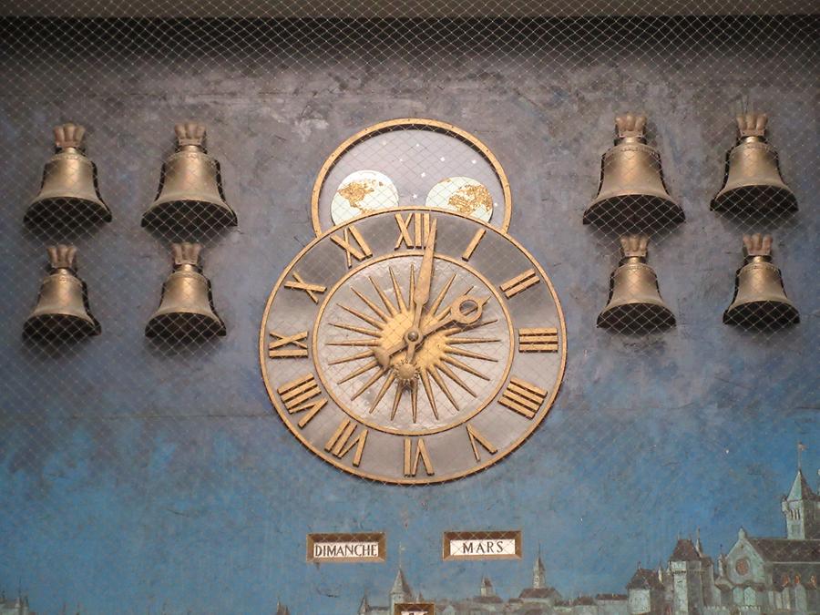 Geneva - Galerie Jean-Malbuisson; Malbuisson Clock