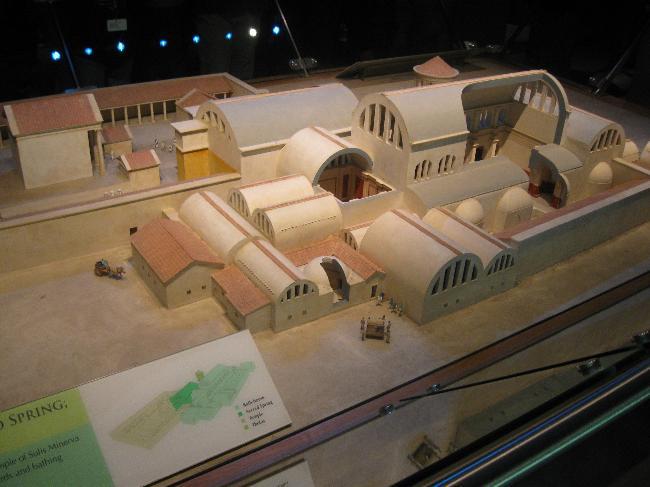 Model of the temple at Aquae Sulis (1)