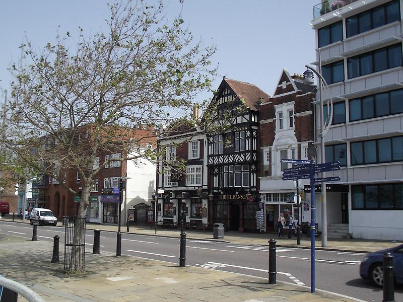 Street scene in Portsmouth