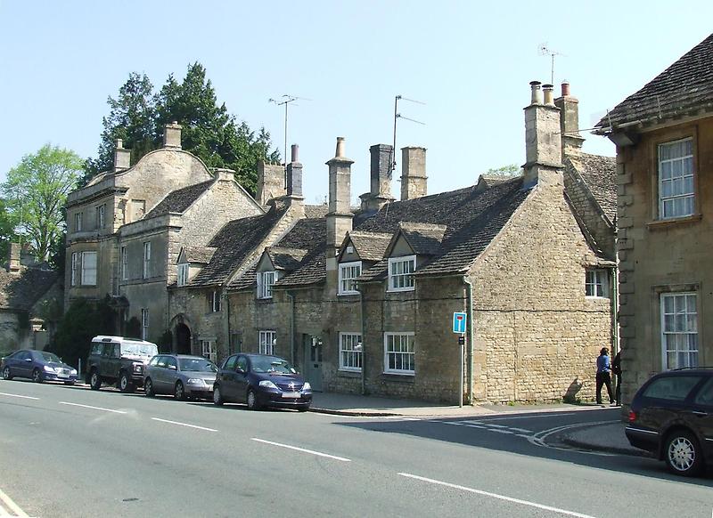Closely packed houses, Burford