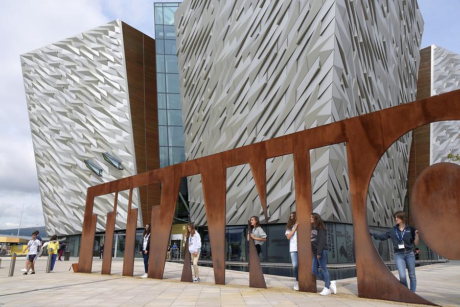 Belfast - Harbour; Titanic Museum