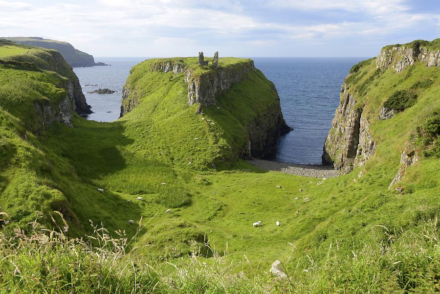 Coastline near Dunluce Castle