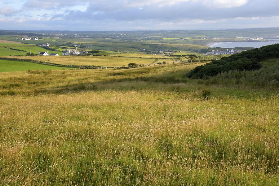 Landscape near Giants Causeway