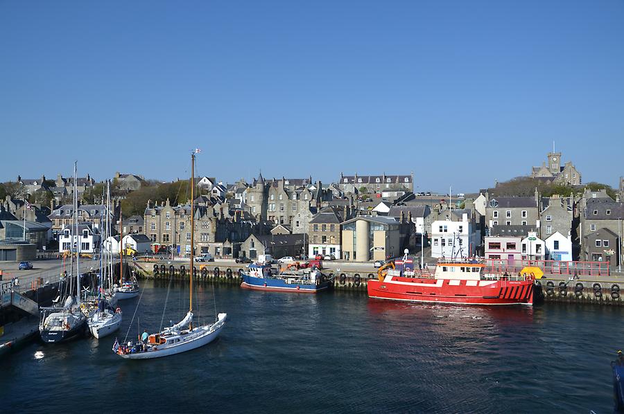 Victoria Pier in Lerwick