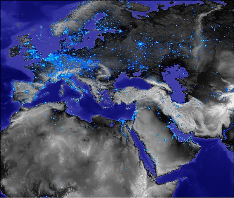 European urban sprawl