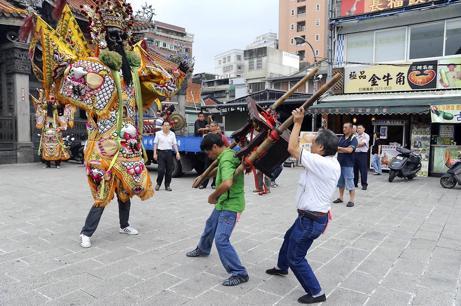 Temple Festival Zushi Temple Sanxia