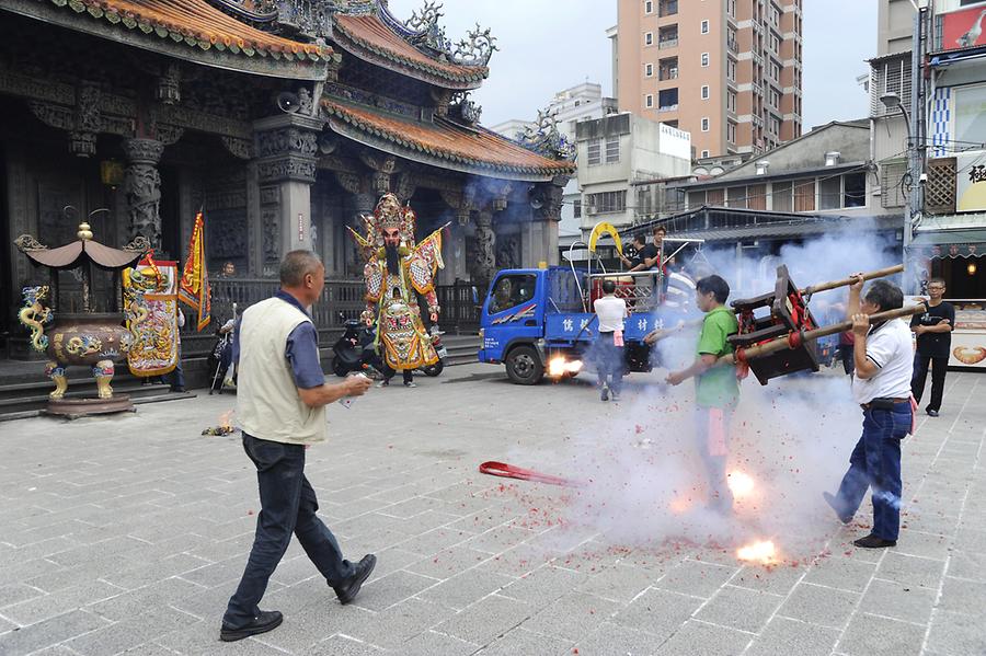 Temple Festival Zushi Temple Sanxia