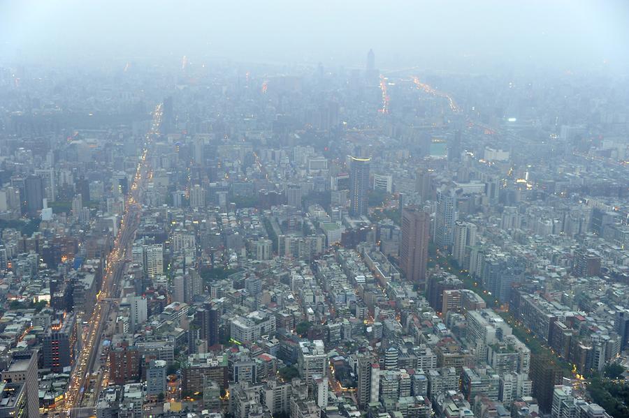 View of Taipei