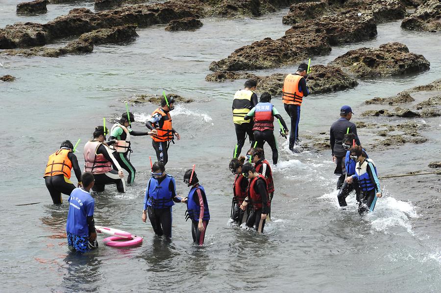 Snorkellers Maopitou