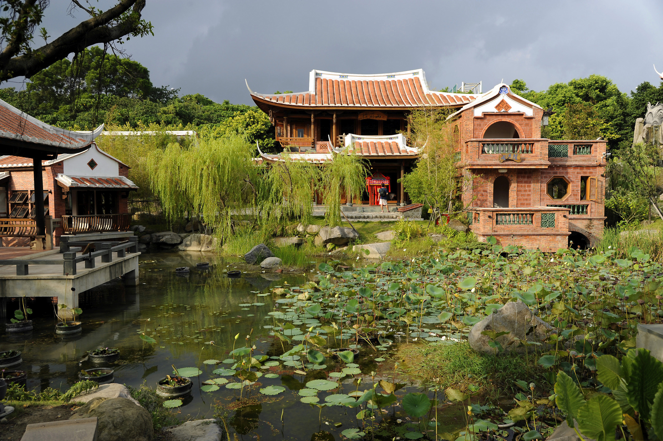 Lin An Tai Historical House Garden 2 Taipei Geography Im