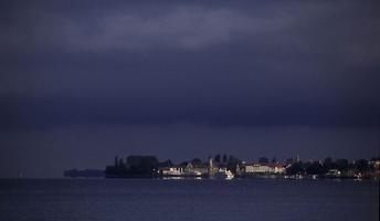 Blick auf Lindau am Bodensee. Photographie, um 1990, © IMAGNO/Kurt Michael Westermann