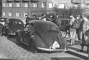 Vorführung der ersten Volkswagen