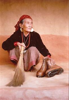 Goiserer Fan in Tibet. Photo: Archiv Steflitsch-Hackl