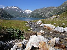 Malta-Stausee mit Blick auf Ankogel