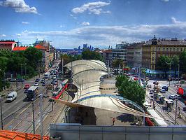 Blick von der Hauptbibliothek