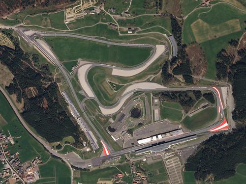 Red Bull Ring Luftaufnahme