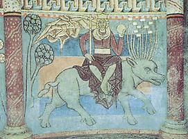 Fresken im Romanischen Karner