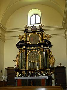 Wallfahrtskirche Hl. Rosalia, Altar