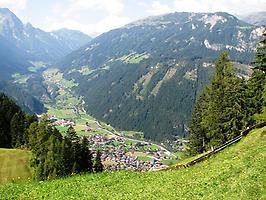 Berglandschaft im Zillertal