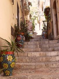 Sicily - Taormina Stairway, Photo: T. Högg, 2016